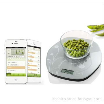 Bluetooth Free Ios and Android APP Digital Kitchen Scale